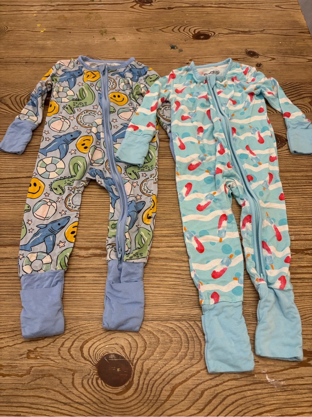 Convertible bamboo zippy bundle12-18m